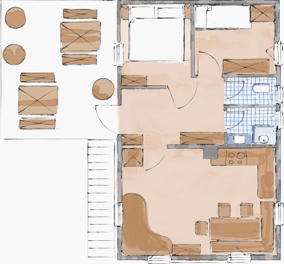 Weingarten & Appartement Auszeit With Private Spa Soechau Exterior photo